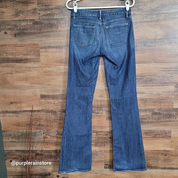 Vtg GAP Jeans 2 L Sexy Boot Low Rise Medium Wash Stretch Denim Y2K Western - Picture 2 of 12
